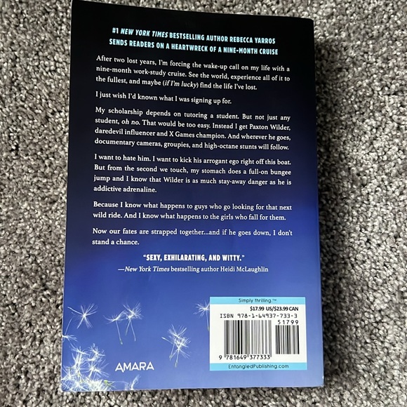 Set of 2 books by Tik Tok author Rebecca Yarros Wilder and In the Likely Event - Picture 4 of 6